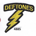 Deftones Lightning Bolt Patch