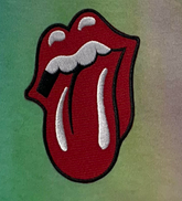 Rolling Stones Tongue Patch