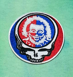 Jerry Silhouette Steal Your Face Patch