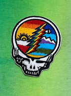 Sunrise/Sunset Steal Your Face Patch