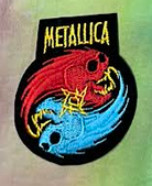 Metallica Yin Yang Skulls Patch