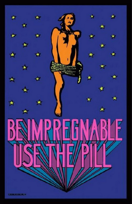 Be Impregnable Use The Pill Art Print