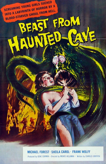 Beast From Haunted Cave Art Print