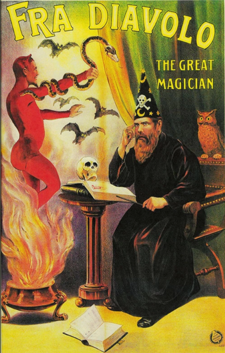 Fra Diavolo Magician Art Print