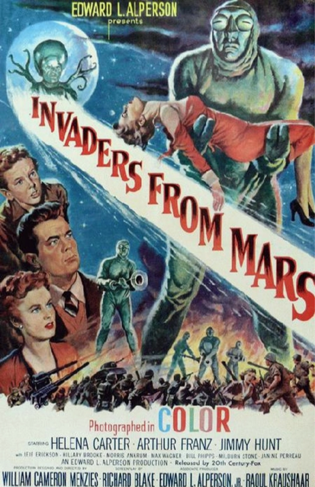 Invaders From Mars 1953 Art Print