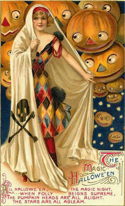 Magic Halloween Art Print