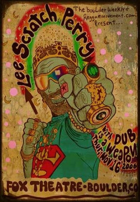 Lee Scratch Perry Boulder 2006 Art Print