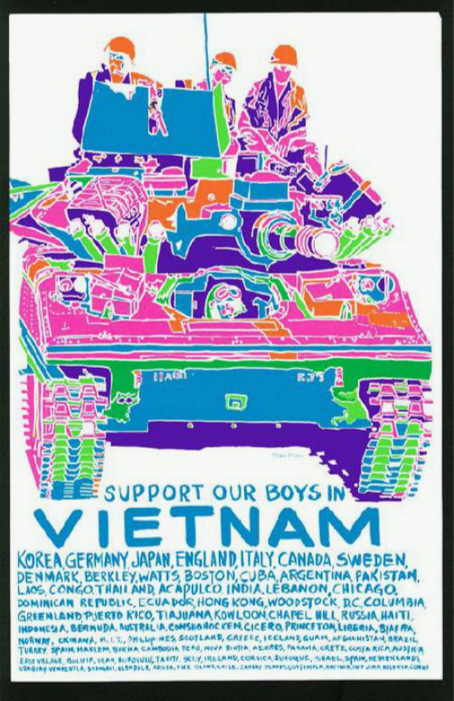 Support Our Boys in Vietnam Art Print