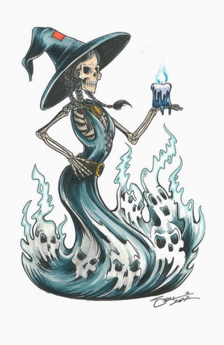 Witch Art Print