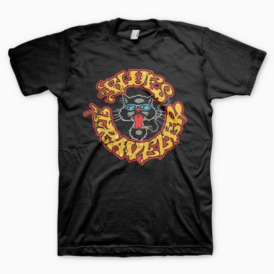 Men's Blues Traveller Circle Cat T-Shirt
