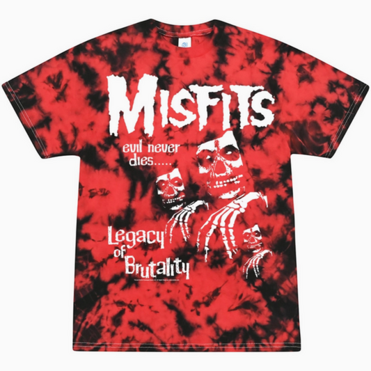 Unisex Misfits Legacy Trio Tie Dye T-Shirt