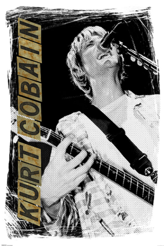 Kurt Cobain Concert Poster