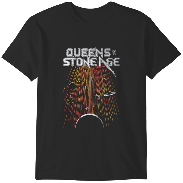 Unisex Queens of The Stone Age Meteor Shower T-Shirt