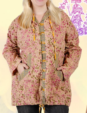 Women's Cotton Printed Voile Sunshine Jacket