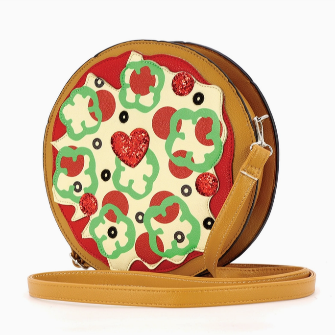 Personal Pizza Crossbody Bag