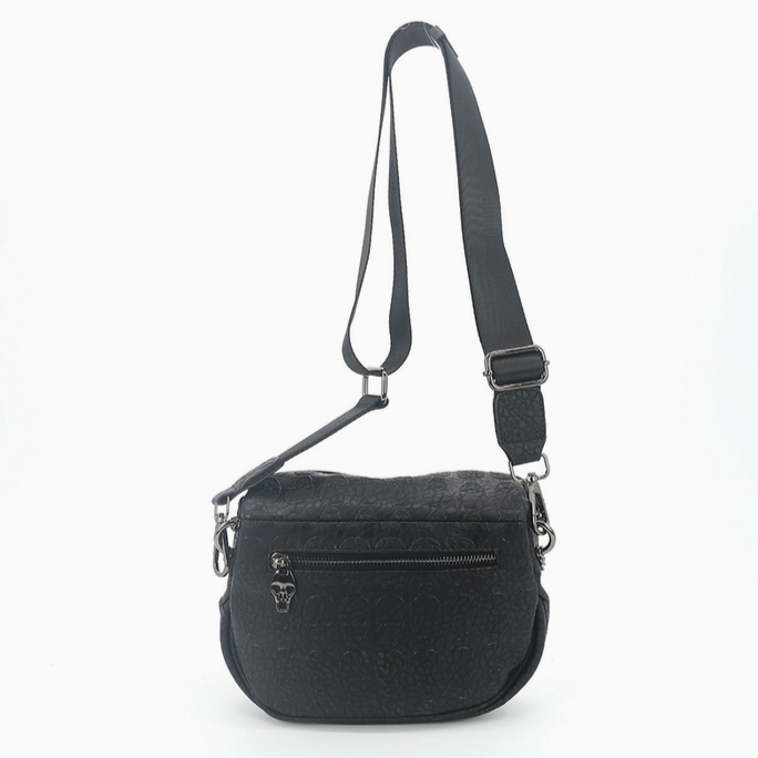 Skull Chain Shoulder Bag