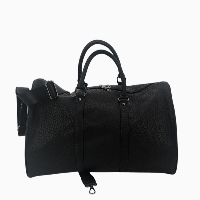 Skull Vinyl Duffle Bag