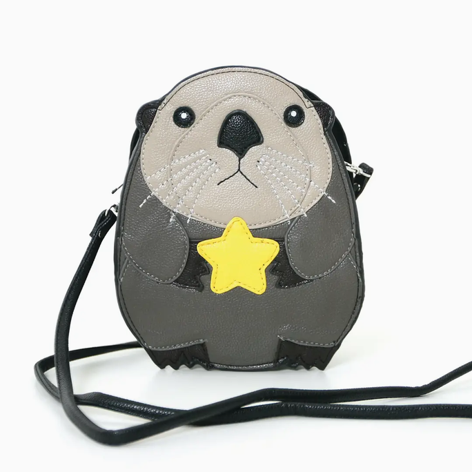 Baby Beaver Vinyl Crossbody Bag