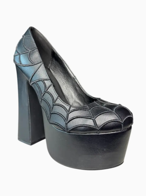 Charlotte Blackout 6 inch Platform Heels
