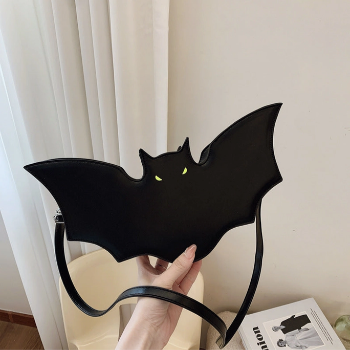 Spooky Bat Crossbody Bag