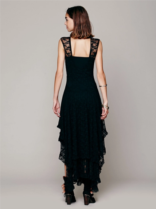 Women's Lace Witch Maxi Dress