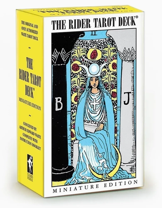Miniature Rider-Waite Tarot Card Deck
