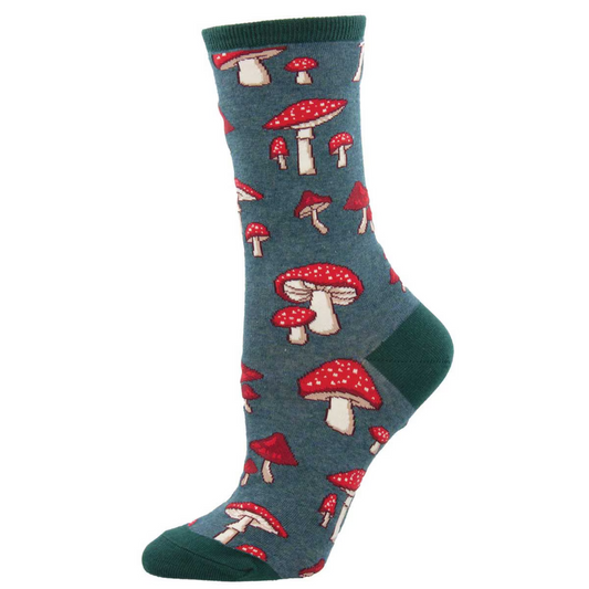 Women's Pretty Fly For a Fungi Crew Socks