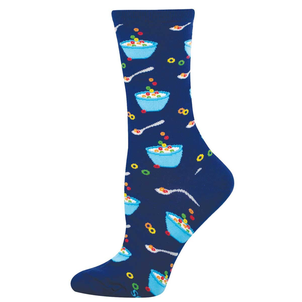 Women's Fruity Cereal Crew Socks