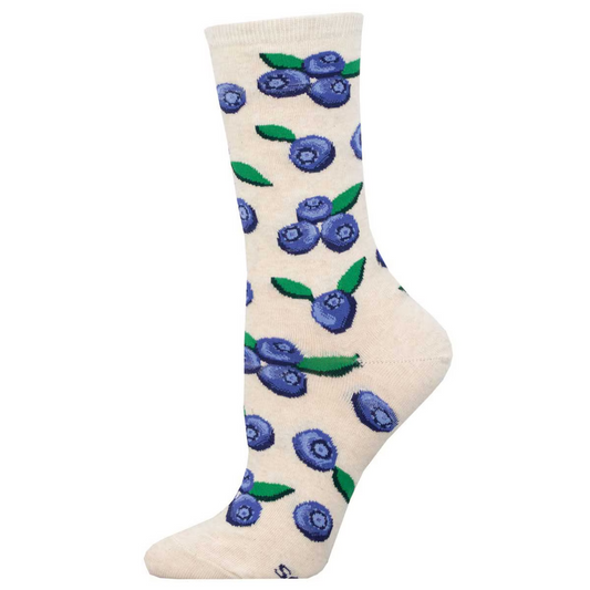 Women's Blueberry Crew Socks