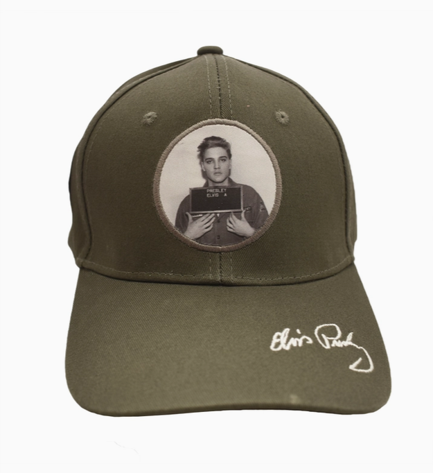 Elvis Enlistment Photo Cap