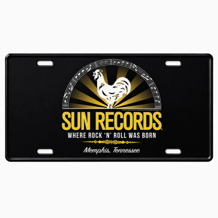 Sun Records License Plate