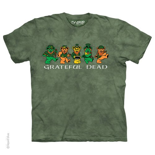 Men's Grateful Dead Tie-Dye Irish Dead Jig T-Shirt