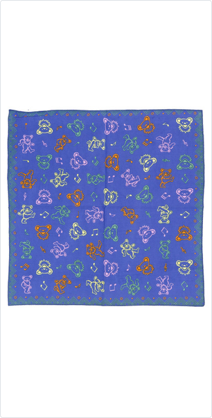 Grateful Dead Music Bears Bandana
