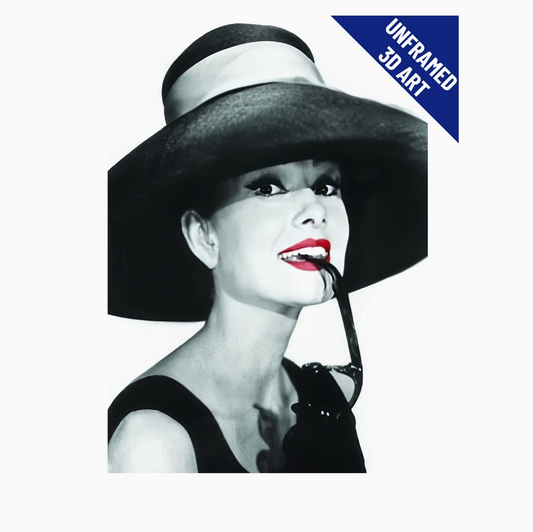 Audrey Hepburn 3D Lenticular Wall Art