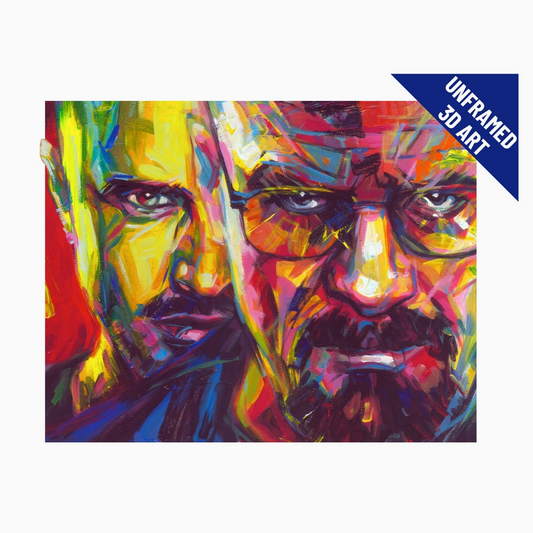 Breaking Bad 3D Lenticular Wall Art