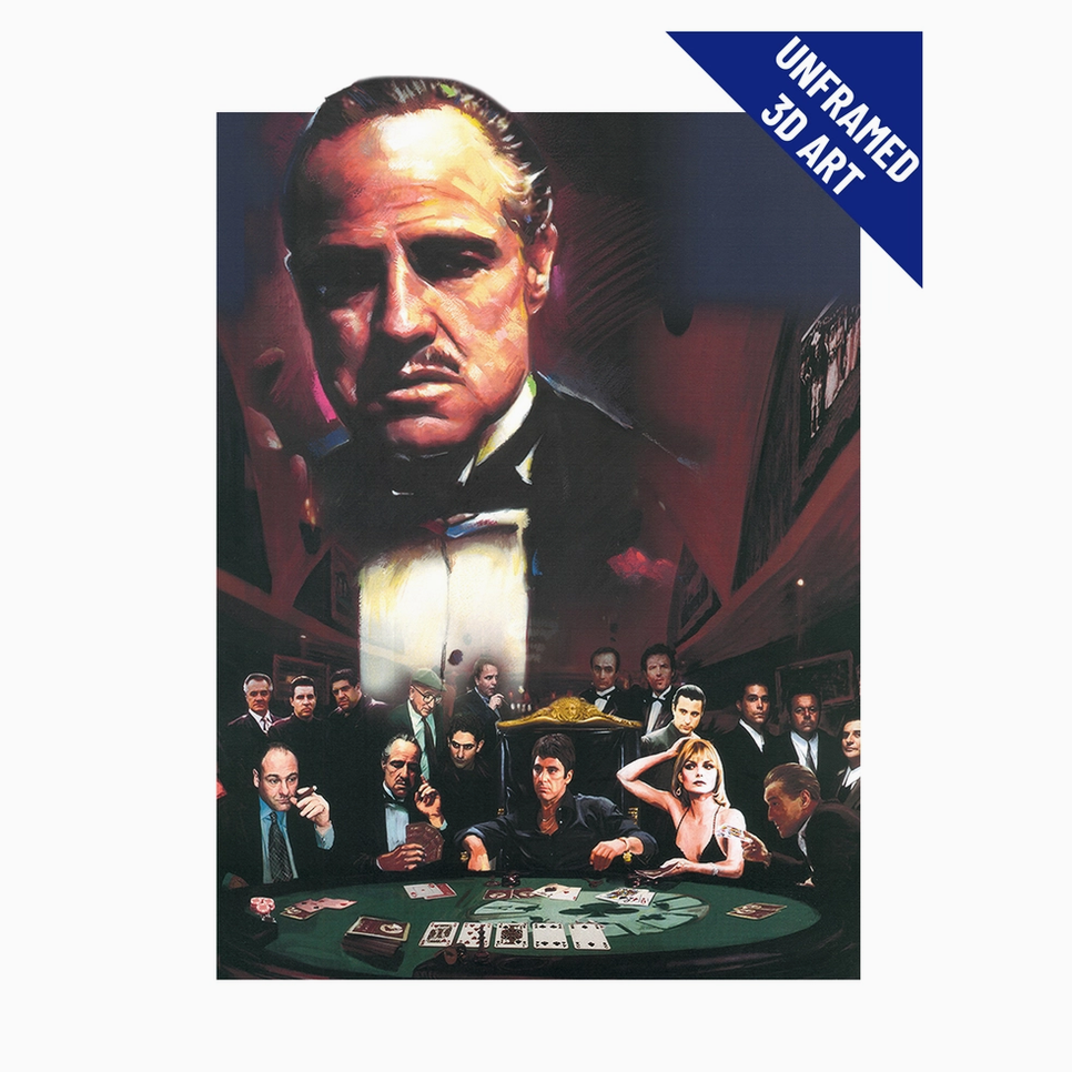 The Godfather 3D Lenticular Wall Art