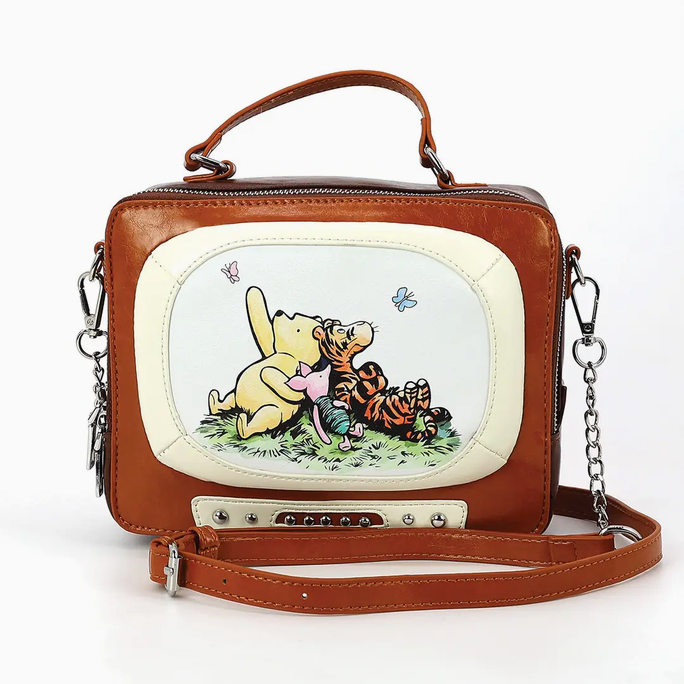 Pooh and Friends Looking up at Sky TV Bag