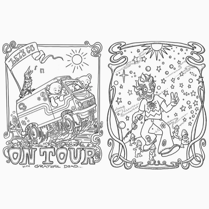 Grateful Dead - The Official Coloring Book