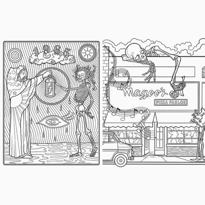 Grateful Dead - The Official Coloring Book