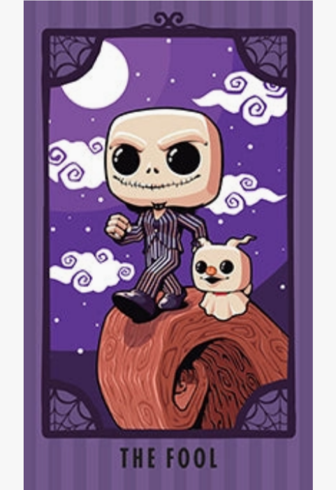 Funko's The Nightmare Before Christmas Tarot Deck