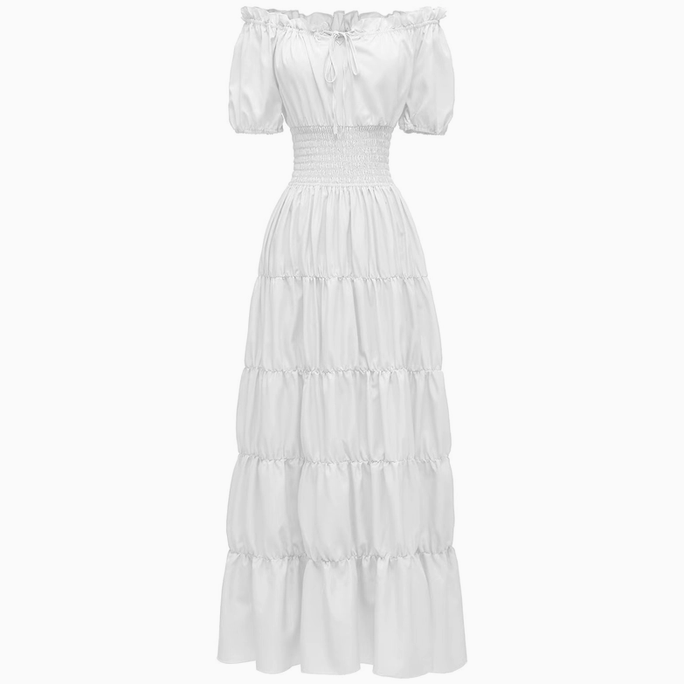 Women's Off Shoulder Chemise Dress