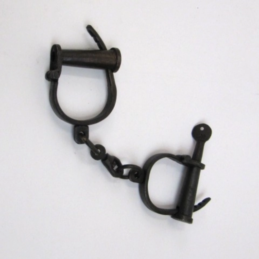 Antique Iron Hand Cuffs