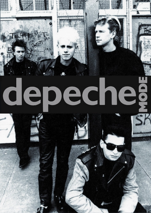 Depeche Mode Black & White Music Poster