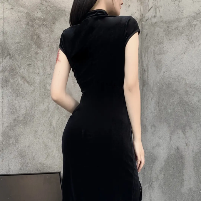Women's Cheongsam Split Dress