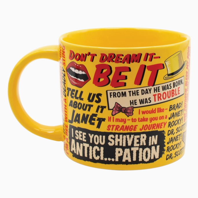 Rocky Horror Quotes Mug