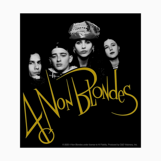 4 Non Blondes Potrait & Logo Sticker