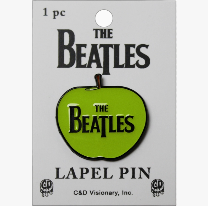The Beatles Green Apple Enamel Pin