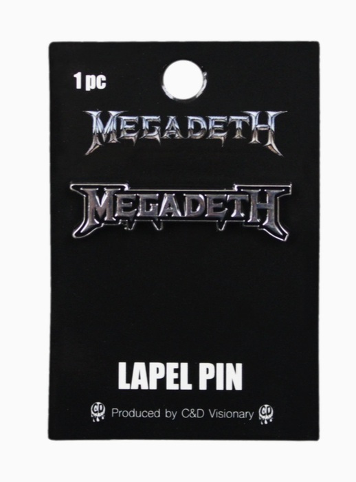 Megadeth Logo Enamel Pin