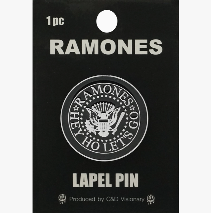 The Ramones Hey Ho Let's Go Enamel Pin