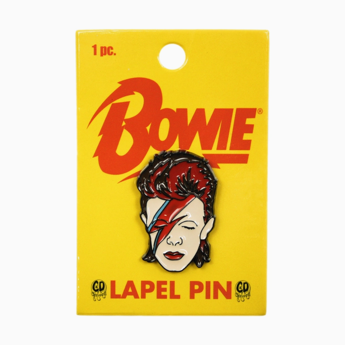 David Bowie Aladdin Sane Enamel Pin
